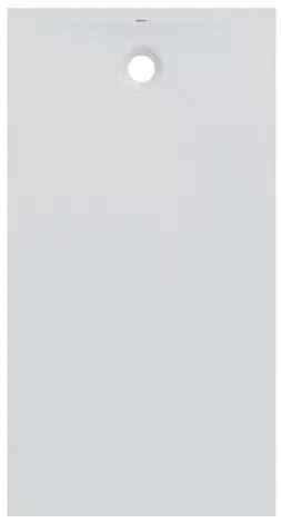 Cadita de dus rectangulara Geberit Olona alb 140x100 cm