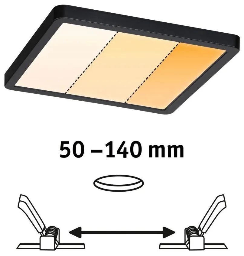 Paulmann 93101 - Plafonieră încastrată AREO LED 13W, IP44, 230V pentru baie