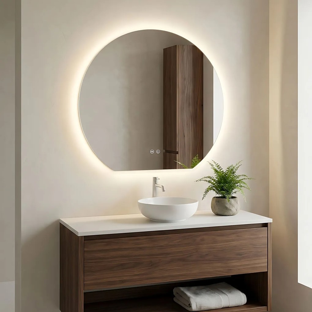 Oglindă LED 80cm Fabio