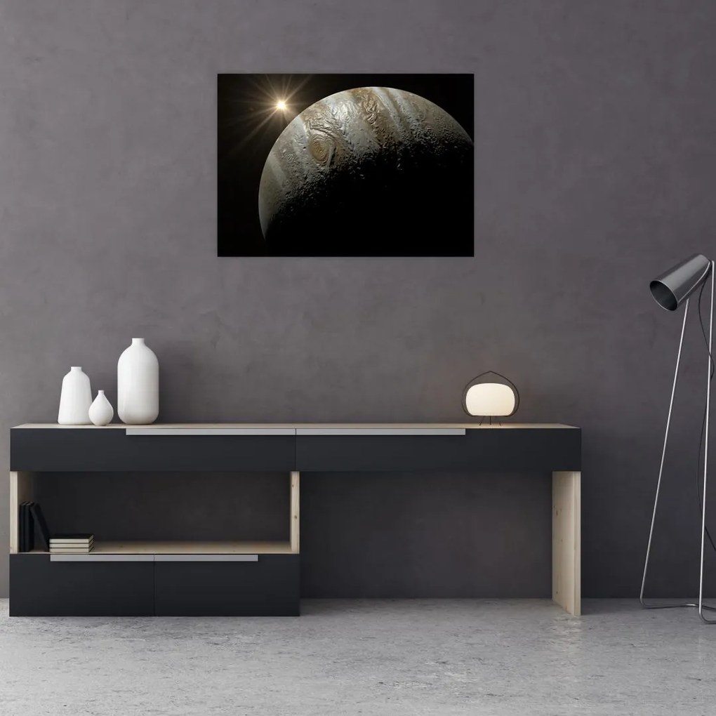Tablou cu planetă în cosmos (70x50 cm)