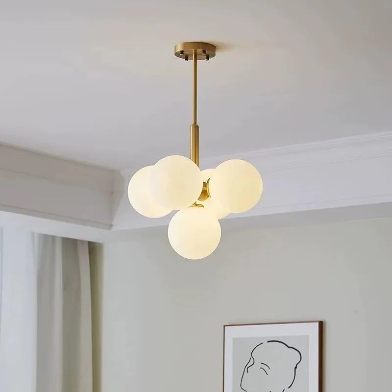 Lustra Lissa, 5 globuri, gold