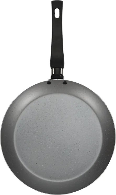 Tigaie aluminiu Floria ZLN2009 pentru clatite, Diametru 24 cm, 2 straturi Non-Stick, Maner din bachelita, Compatibil masina de spalat vase