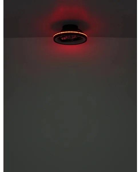 Ventilator LED RGB dimabil de tavan Globo 03665 DEANNE LED/40W/230V + telecomandă