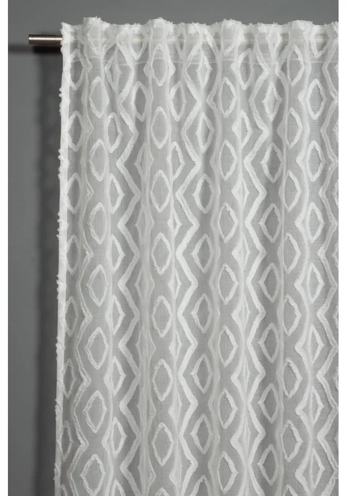Perdea albă 140x245 cm Diamant Scherli – Sehlbach
