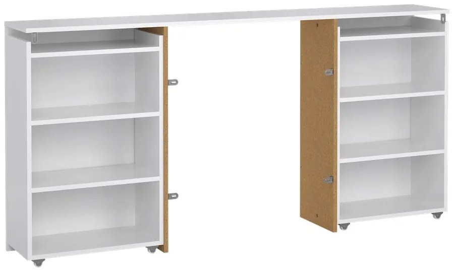 Tăblie de pat albă 165x80 cm Naia – Tvilum