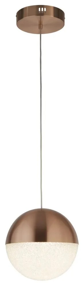 Lustra, Pendul LED Marbles cupru