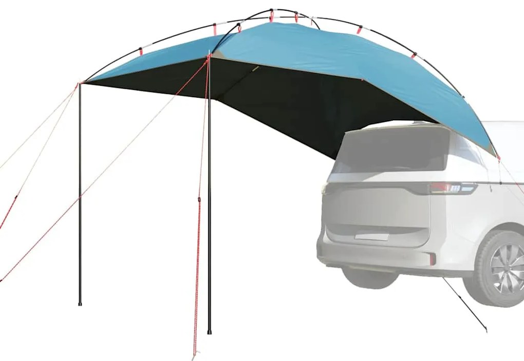 vidaXL Cort auto albastru rezistent la apă