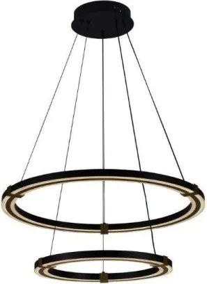 Lustră LED dimabilă pe cablu LED/130W/230V 3000-6500K + telecomandă
