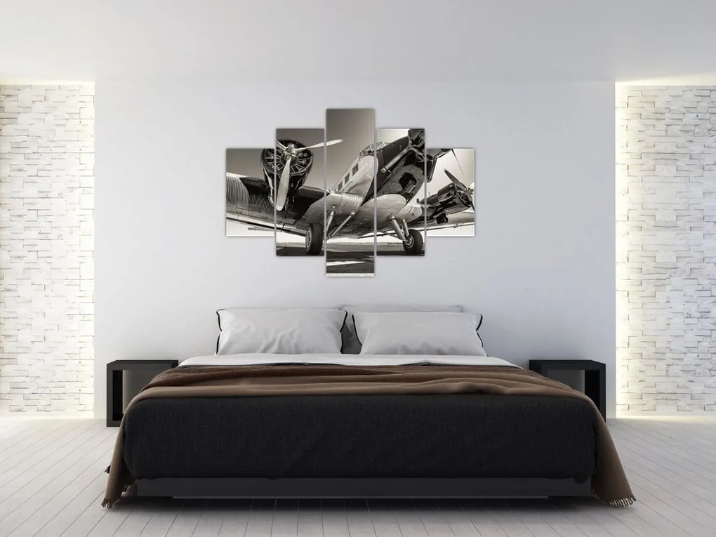 Tablou - Avioane istorice (150x105 cm)