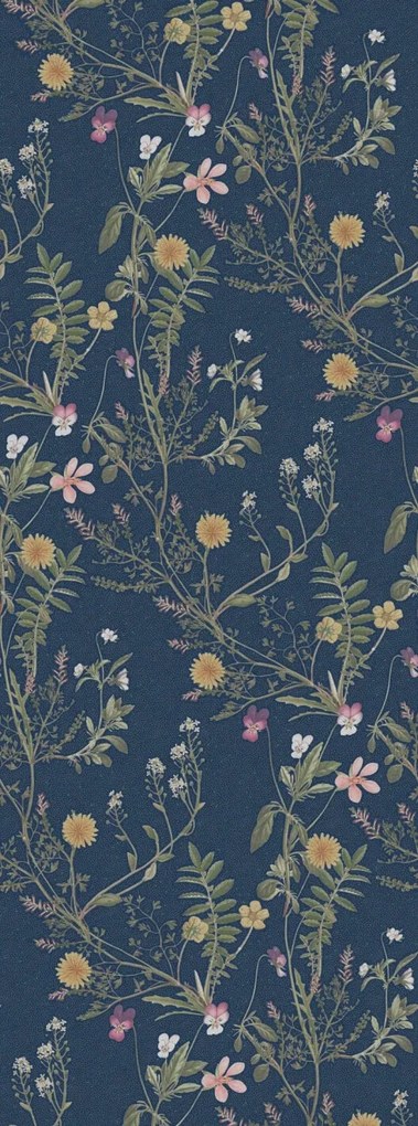 Fototapet, Storm Flowers, Ocean Blue, Rebel Walls