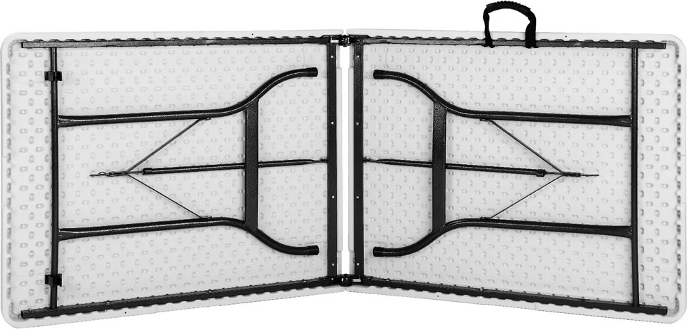 Masa gradina/bufet/camping Pliabil Alb 183 x 76 cm