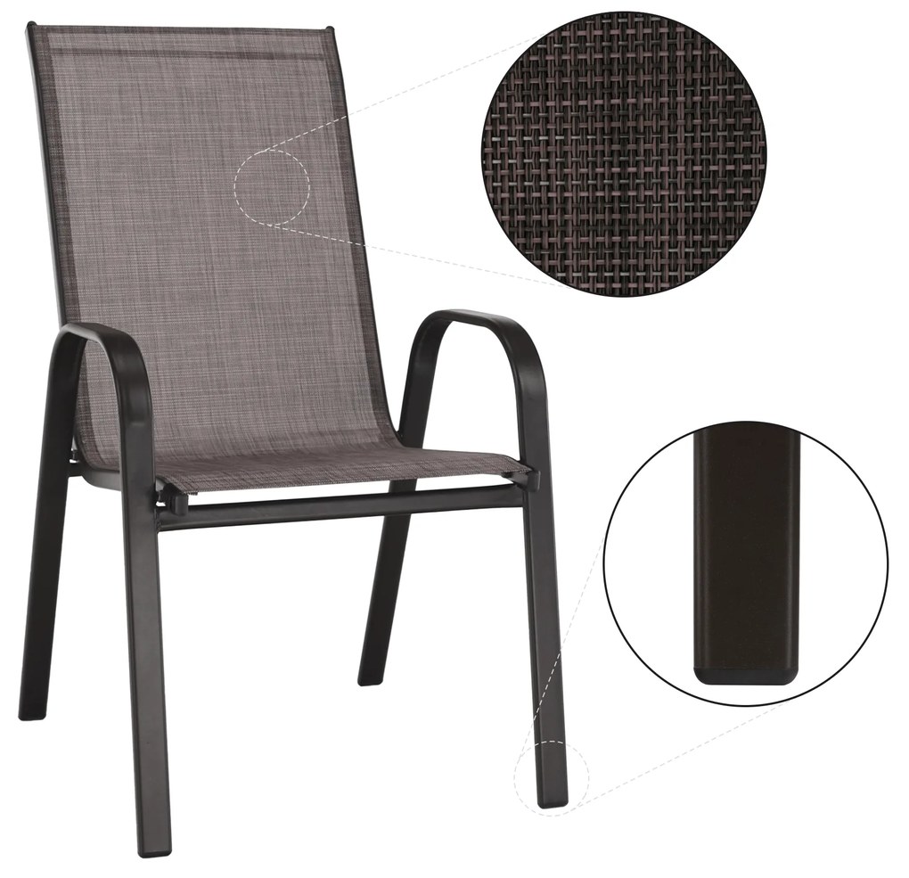 OFERTA Scaun stivuibil maro ALDERA II. calitate