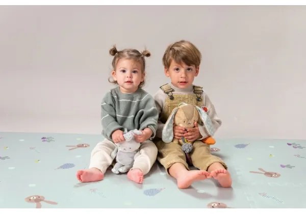 Covoraș de joacă pentru copii XL Puzzle Grădină Taf Toys