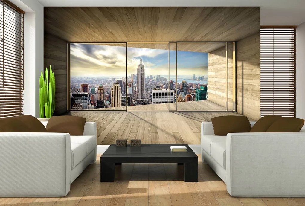 Fototapet - New York Panorama View (152,5x104 cm)