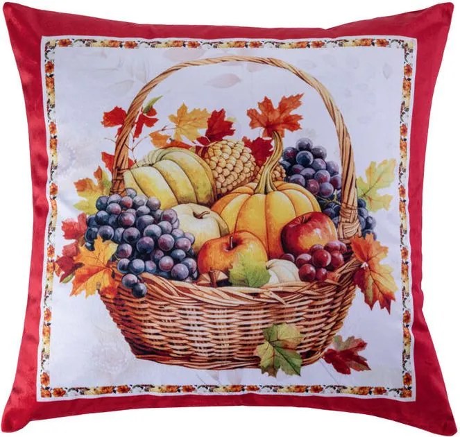 decoDoma Set de 3 feţe pernuţe PUMPKINS, 40 x 40 cm