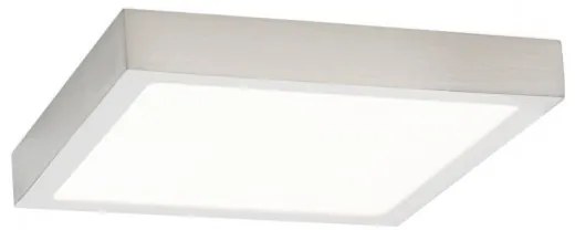 Plafoniera LED moderna design slim Lero 18x18cm aluminiu mat