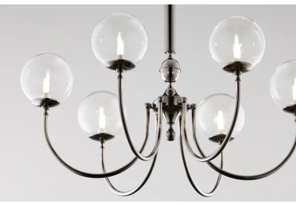 Lustră pe lanț Jupiter 2022 BRILLANTE 6xG9/10W/230V crom lucios