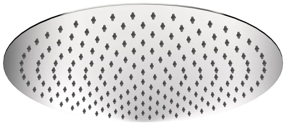 Cap de duș argintiu lucios din oțel inoxidabil ø 40 cm Slim – Sapho