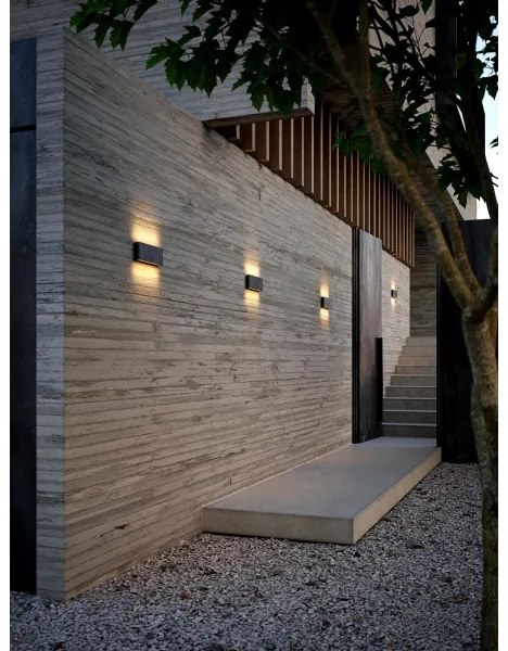 Aplică LED de exterior Nordlux KINVER LED/10W/230V IP54 negru