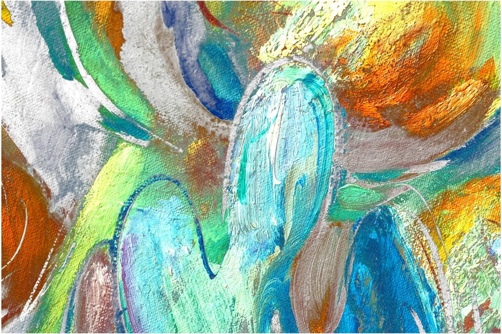 Tablou - Abstract colorat (90x60 cm)