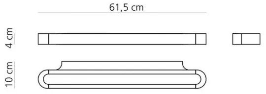 Artemide AR 1913050A - LED Aplică perete TALO 60 1xLED/25W/230V