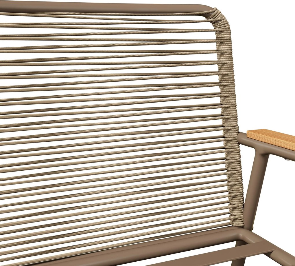 Set lounge de grădină pentru 4 persoane, Bej | Aosom Romania