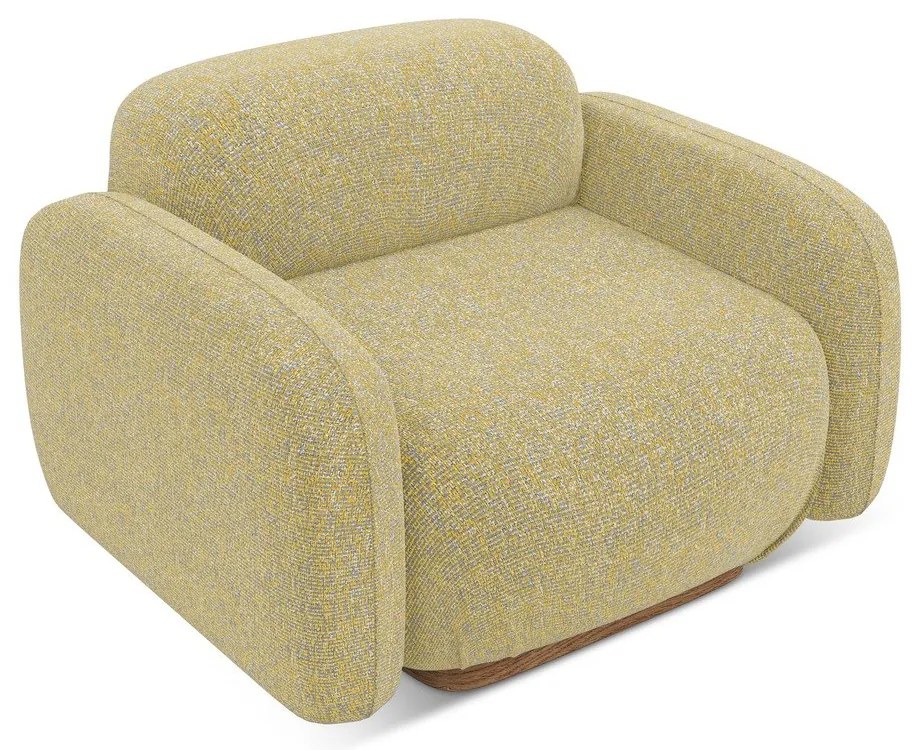 Fotoliu modular galben Ailani – Makamii