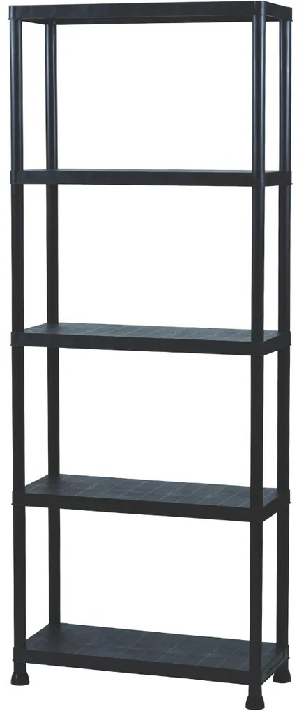 Raft din plastic cu 5 niveluri, 60 x 30 x 181 cm, 5 etaje