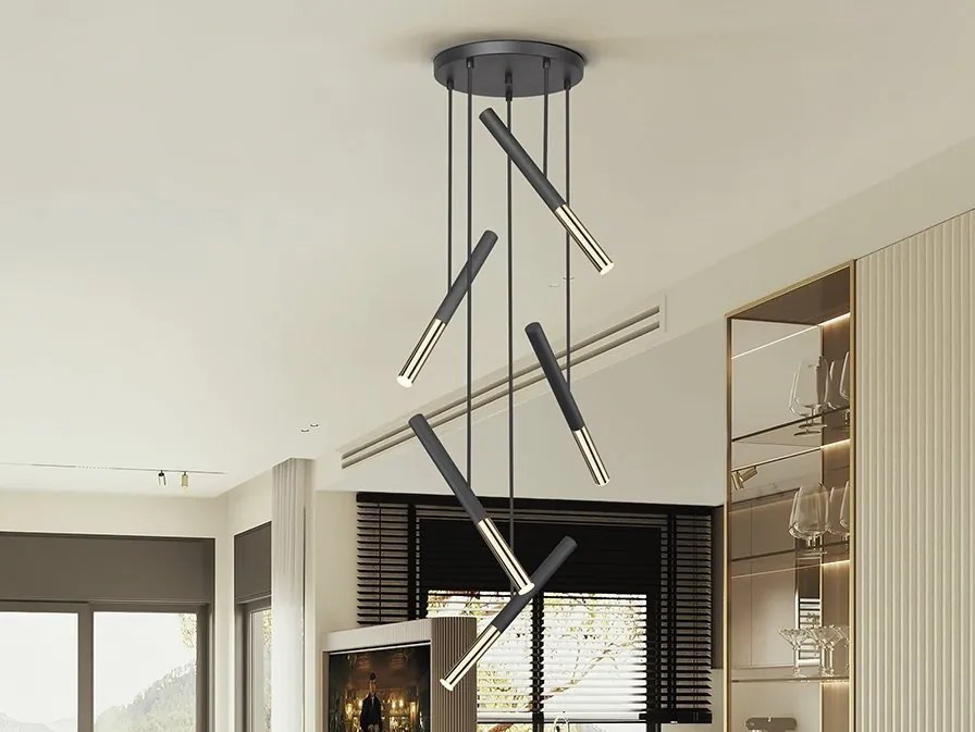 Lustra LED moderna design minimalist Edna