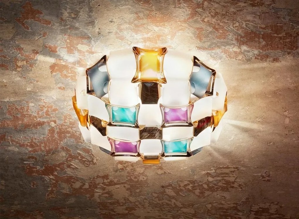 Aplica perete sau tavan design modern geometric Mida Medium Multicolor