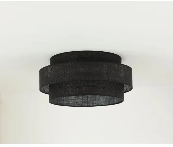 Plafonieră Brilagi SPACE YUTE LED/12W/230V d. 50 cm negru