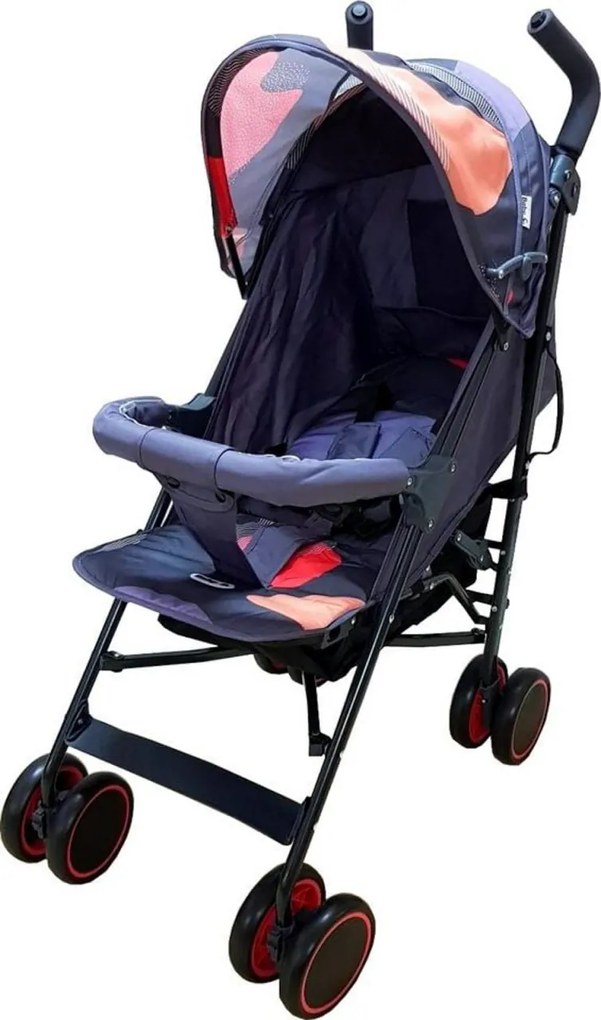 Carucior sport tip umbrela Baby Care™ PRO 803 Camouflage, Spatar reglabil in 7 trepte, pozitie somn, Amortizoare, Frana picior,Pliabil, Portocaliu