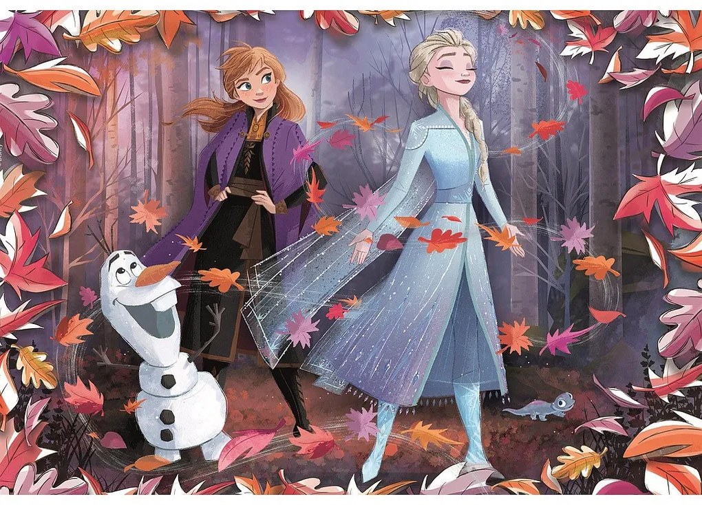 Disney Regatul de gheață Autumn Puzzle Brilliant 104 de piese Clementoni