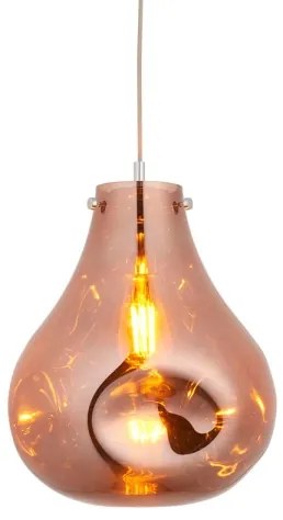 Endon 99790 - Pendul pe cablu EUROPA 1xE27/10W/230V maro fumuriu