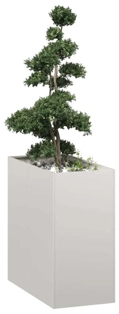 vidaXL Jardinieră 40x80x80 cm oțel inoxidabil