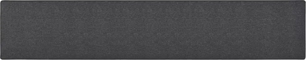 vidaXL Covor traversă, antracit, 50x300 cm