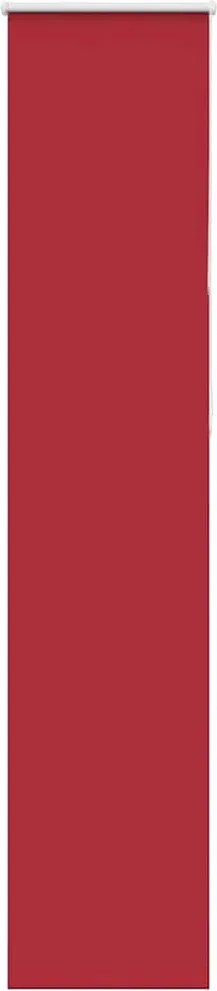 vidaXL Jaluzea cu role opace Roșu 55x230 cm lățime material 50,7 cm