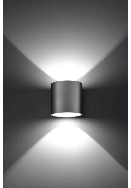 Aplică perete ORBIS 1 1xG9/40W/230V gri