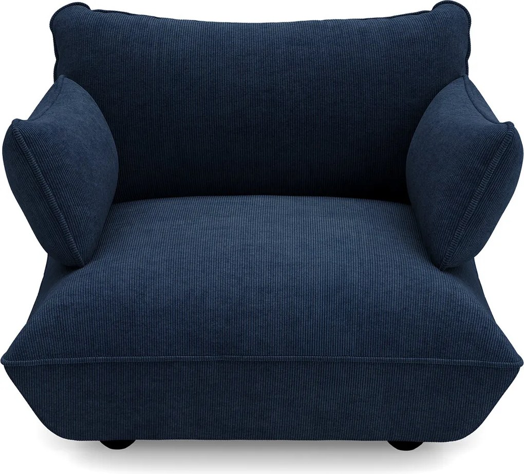 Canapea modulară Sumo Loveseat din catifea reiată, culori multiple - Fatboy Culoare: albastru inchis