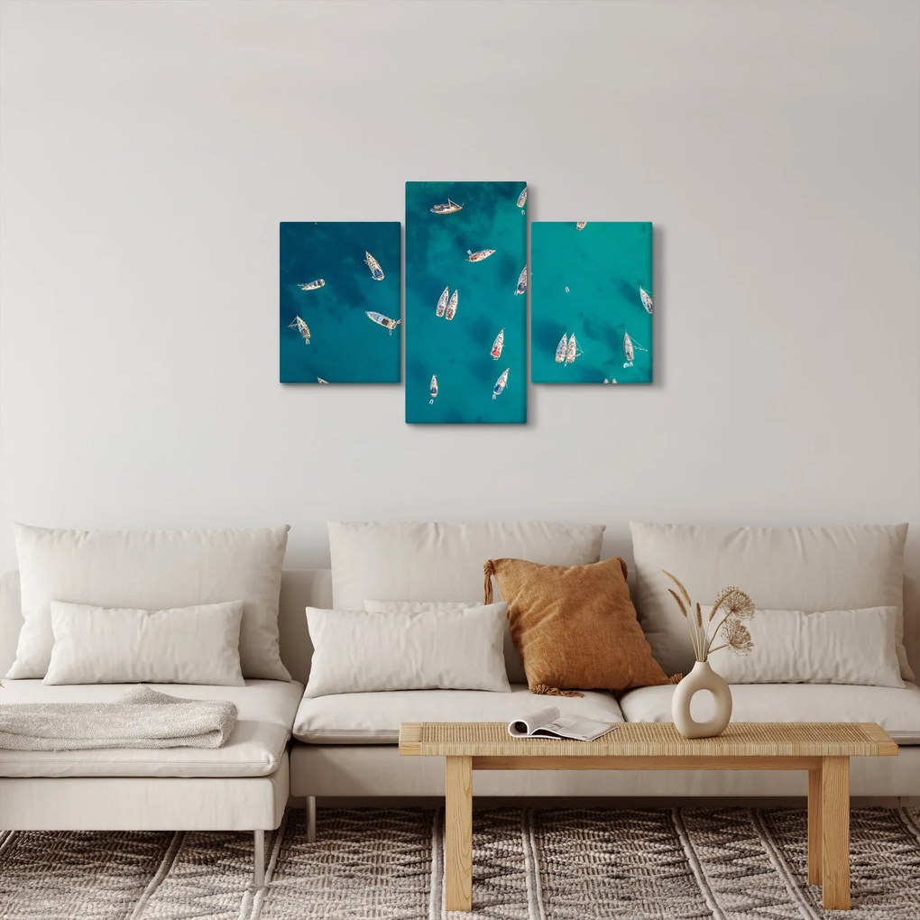 Tablou - Sailboats (90x60 cm)