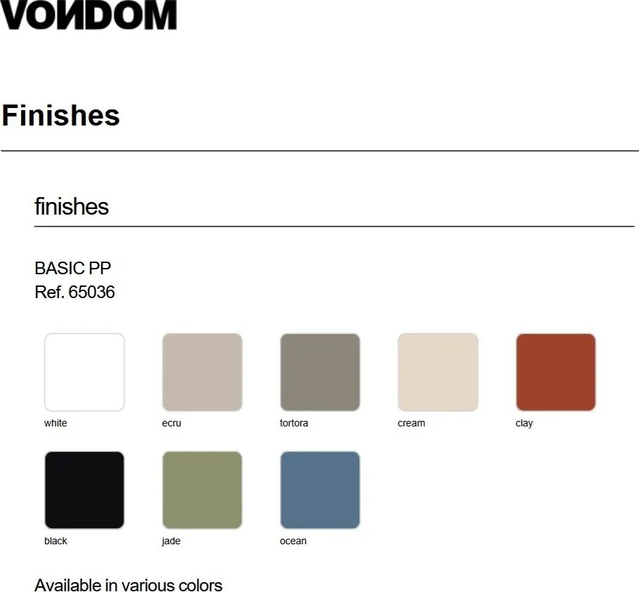 Set de 4 Scaune moderne de exterior / interior design premium AFRICA 65036 Vondom