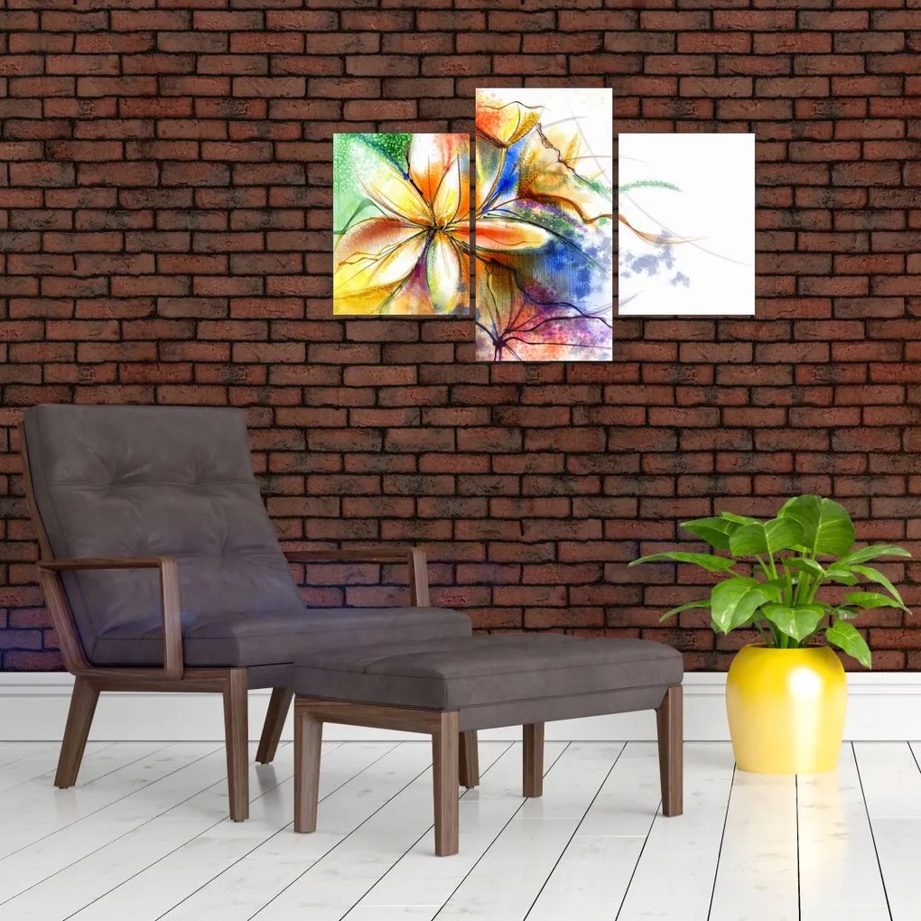 Tablou - Floare (90x60 cm)