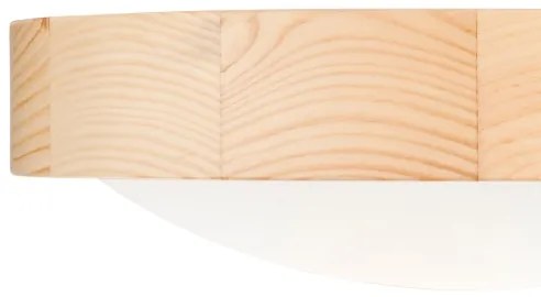 Plafonieră NATURAL SLIM 1xE27/60W/230V ø 27 cm pin
