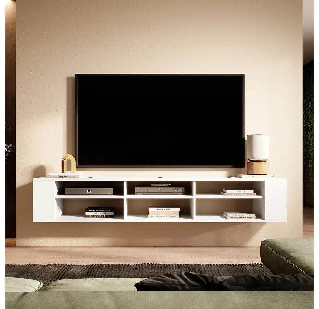 Masă TV Walker 175 (alb). 1098702