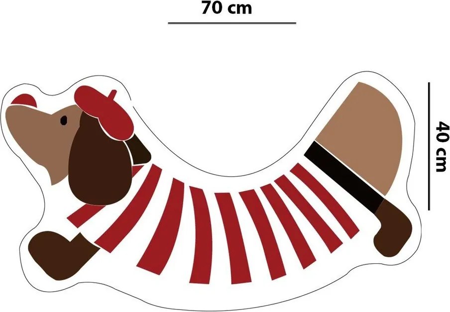Covoraș de baie 40x70 cm Dogroll – Foutastic