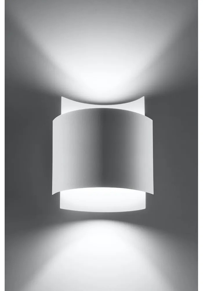 Aplică Sollux Fogmi, alb