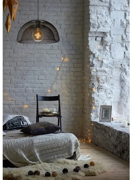 Lucide 78387/01/30 - Lustră pe cablu MESH 1xE27/60W/230V