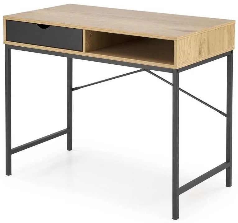 Birou Levi, stejar auriu / negru