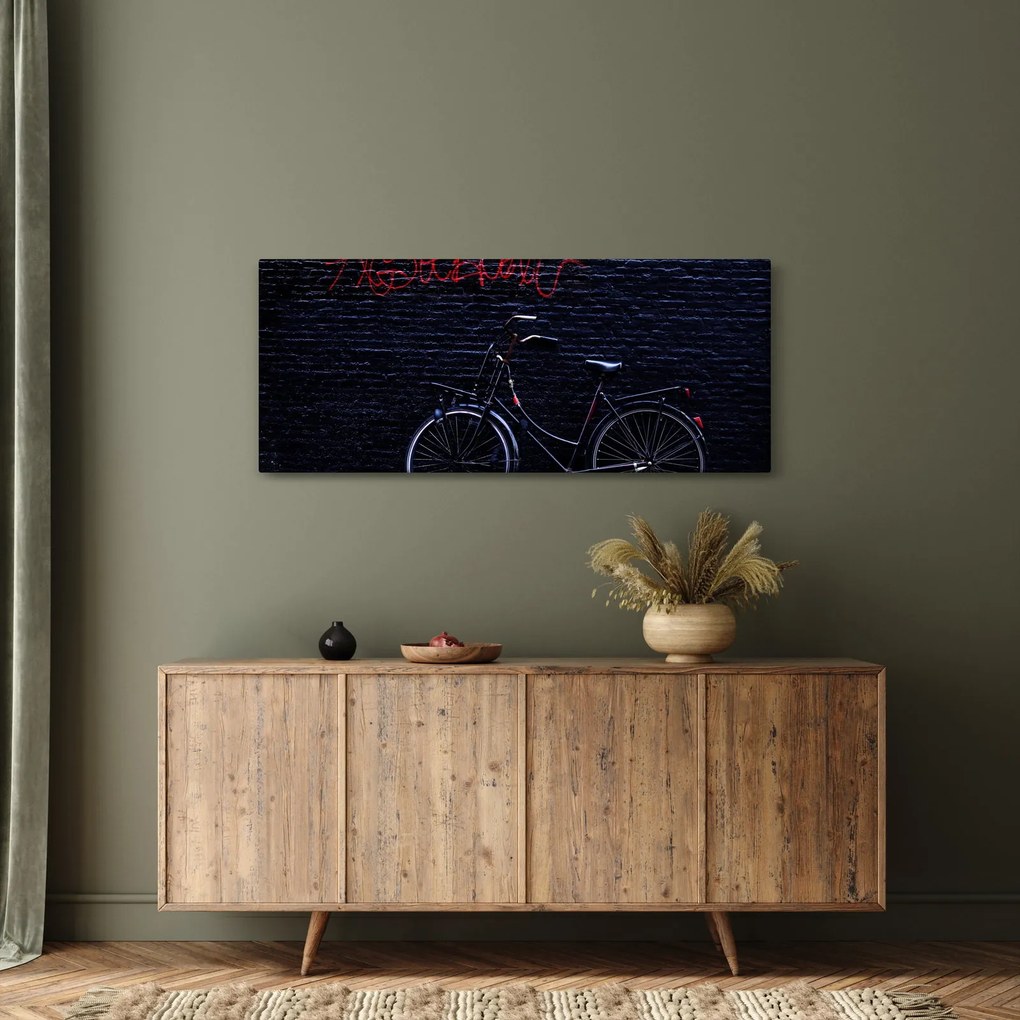 Tablou cu carusel din Amsterdam (120x50 cm)