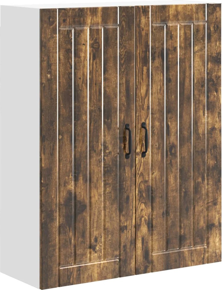 vidaXL Dulap de bucătărie Stejar fumuriu 80 x 31 x 100 cm